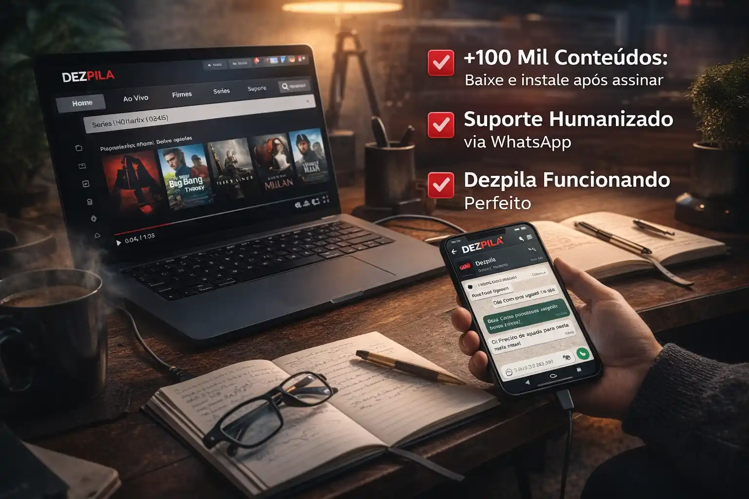 Imagem ilustrativa Dezpila